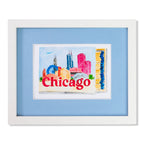 Chicago Matchbook Art Print