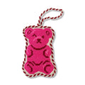 Needlepoint Icon Ornament - Gummy Bear