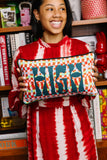High Needlepoint Pillow