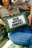 Bad Witch Energy Needlepoint Pillow