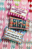 Don't Come For Me Needlepoint Pillow