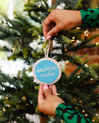 Needlepoint Ornament - Nouveau Riche