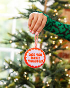 Needlepoint Ornament - Next Tuesday
