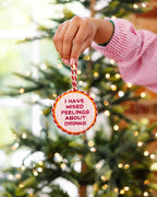 Needlepoint Ornament - Mixed Drinks