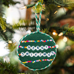 Needlepoint Ornament - Friendship Bracelet