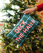 Deck the Halls Needlepoint Pillow