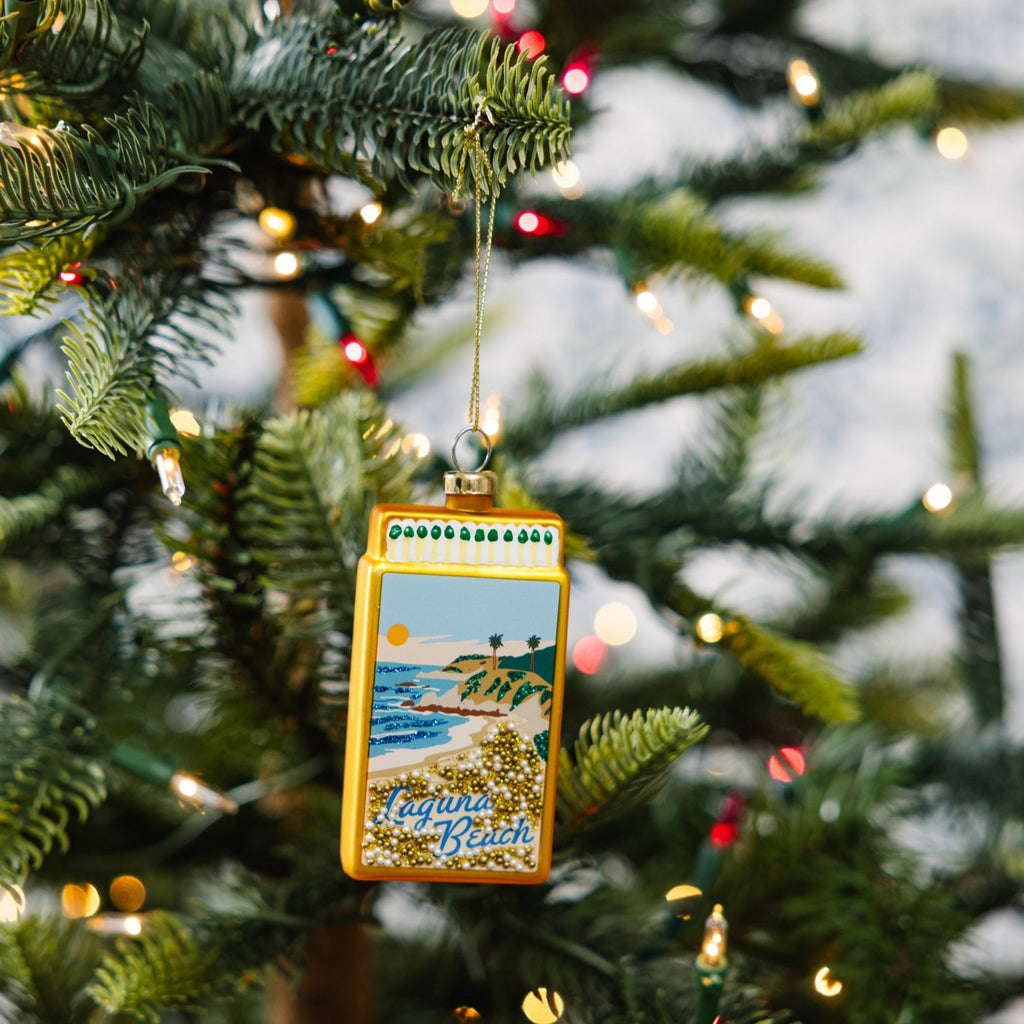 Matchbook Ornament - Laguna Beach