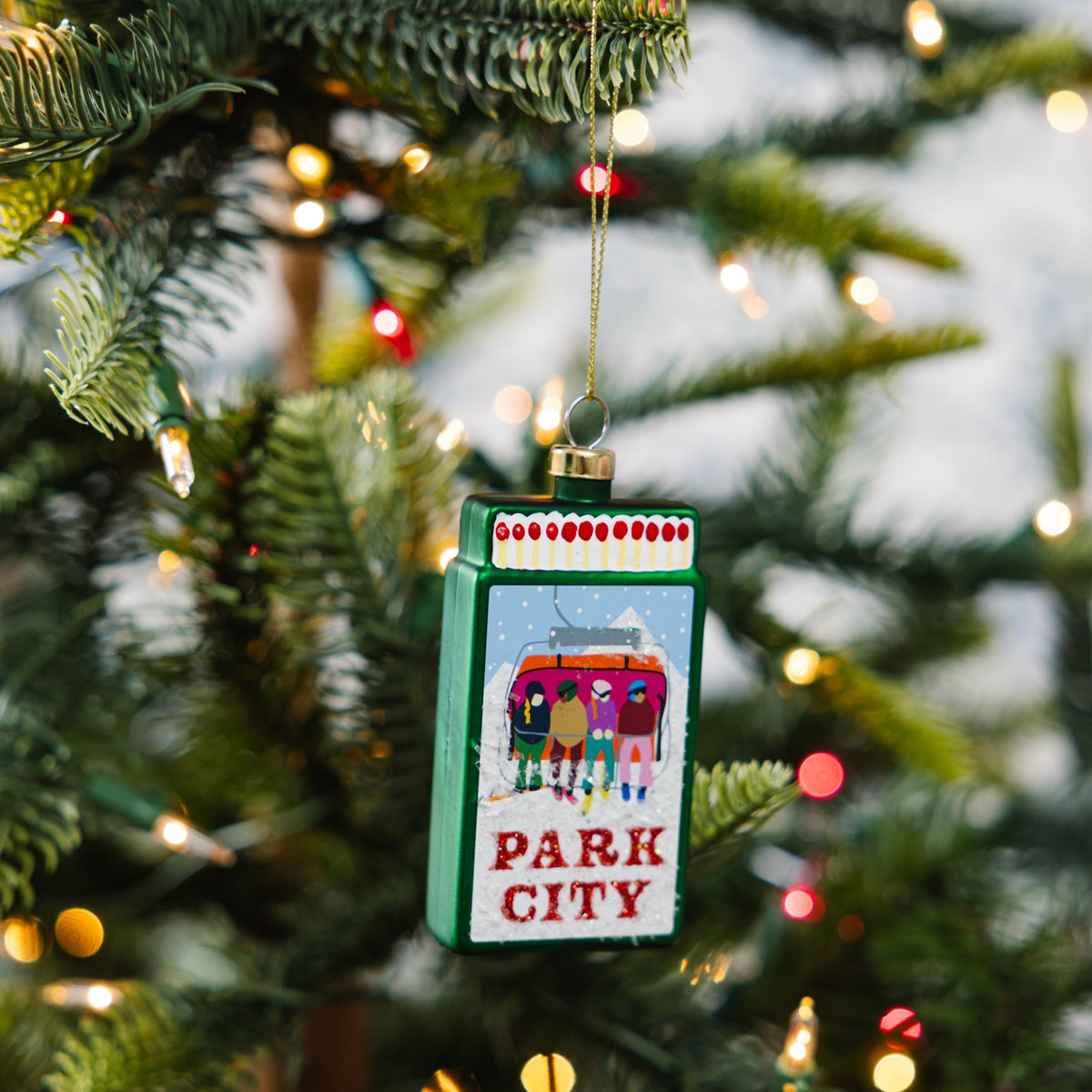 Matchbook Ornament - Park City