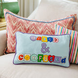 Dazed & Confused Needlepoint Pillow