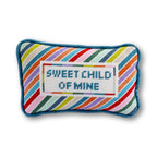 Sweet Child Of Mine Mini Needlepoint Pillow