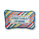 Sweet Child Of Mine Mini Needlepoint Pillow