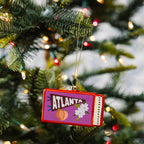 Matchbook Ornament - Atlanta