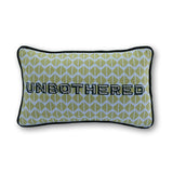 Unbothered Needlepoint Pillow