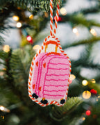 Needlepoint Icon Ornament - Luggage