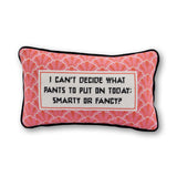 Pants Needlepoint Pillow