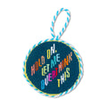Needlepoint Ornament - Overthink