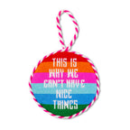 Needlepoint Ornament - Nice Things