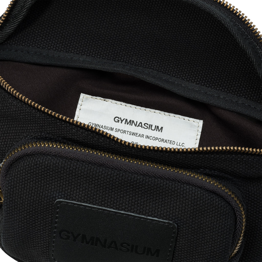 GYMNASIUM BODY BELT BAG BLACK / BLACK