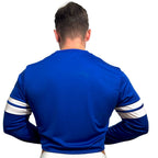 Adidas Neo Blue Long Sleeve Crop Top BY SNEAKERMASK