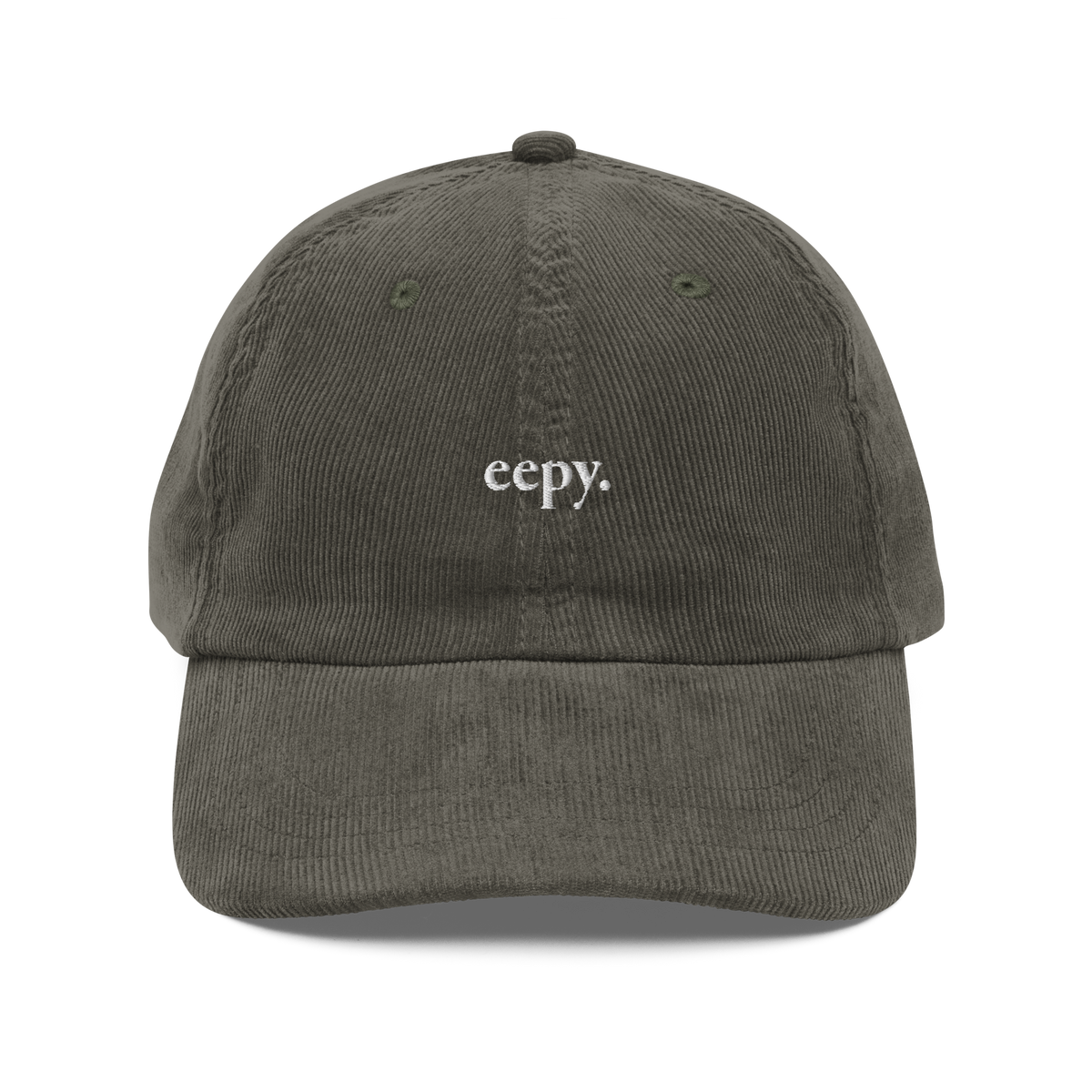 Eepy. Embroidered Corduroy Hat