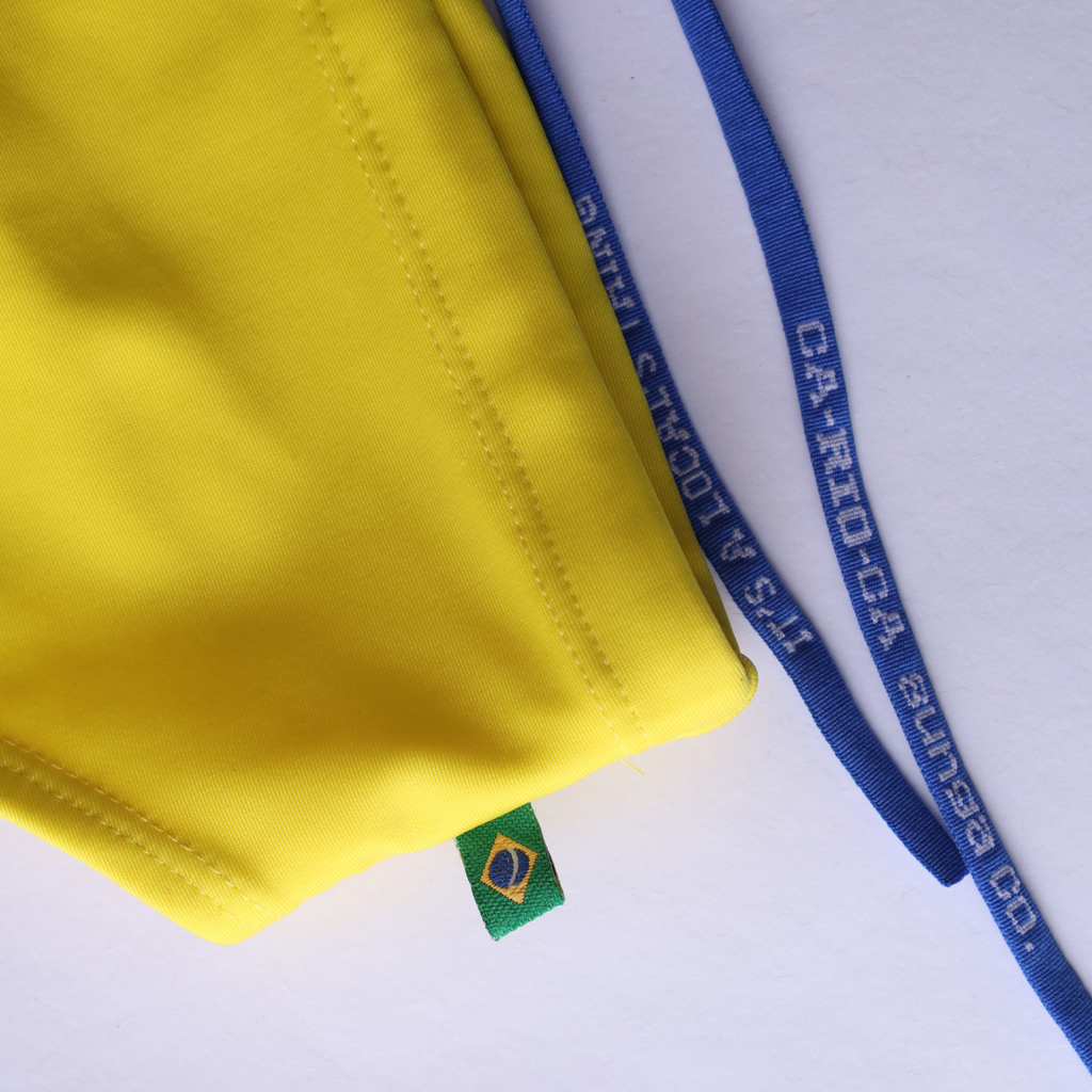 Lemonade Yellow solid Men's Swimming Sunga - Beachwear for Men