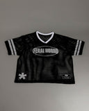 Feral Homo Mesh Jersey - Black / White