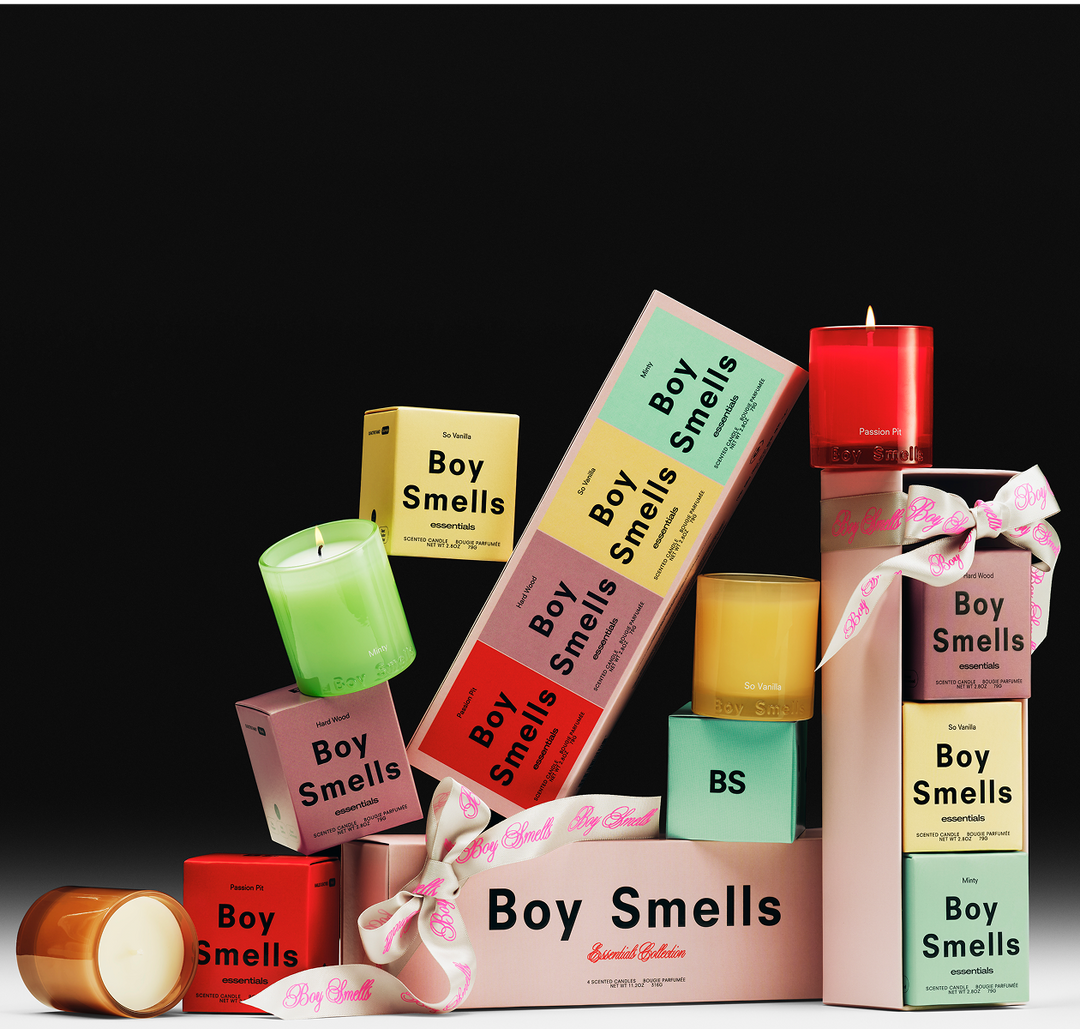 ESSENTIALS VOTIVE QUAD GIFT SET BY BOY SMELLS