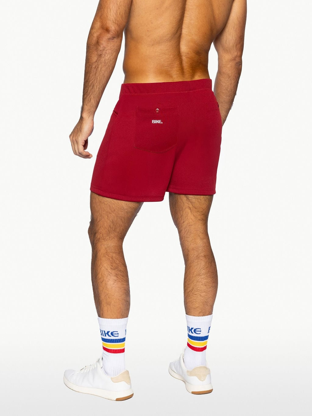 BIKE Coaches Short 5" Inseam - Red