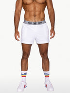 BIKE Jock Short - White