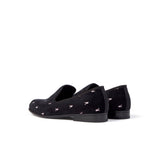 PLAYBOY Duke + Dexter Velvet Mini Rabbit Head Loafers