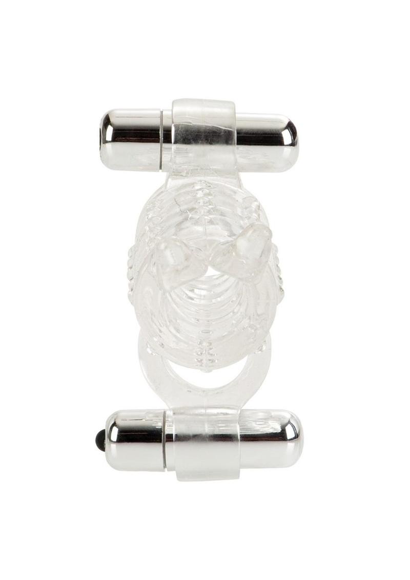 Couple's Enhancers Endless Desires Couples Enhancer with Removable Bullets 4.25in - Clear