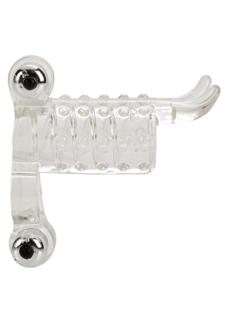 Couple's Enhancers Endless Desires Couples Enhancer with Removable Bullets 4.25in - Clear
