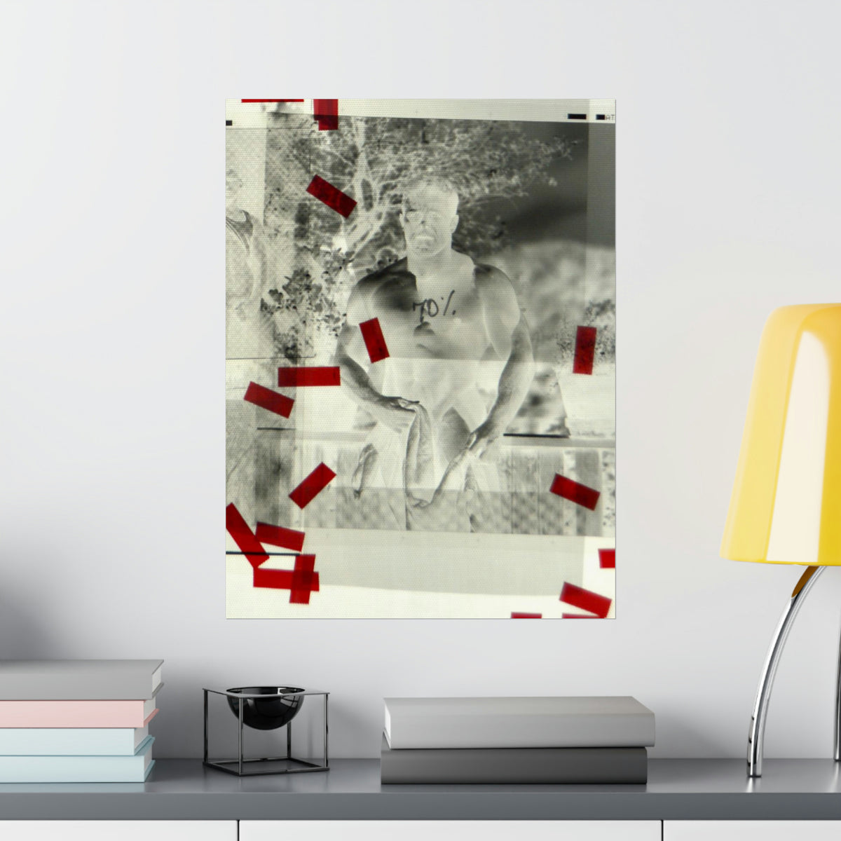 90S VINTAGE GAY PORN TRANSPARENCY Matte Vertical Poster #11