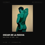 Oscar De La Rocha, Back Study in Teal, 2026
