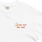 Spritz Out, Tits Out Embroidered T-Shirt