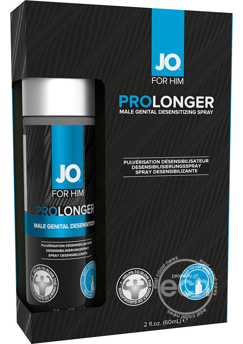 JO Prolonger Spray Desensitizing with Benzocaine 2oz