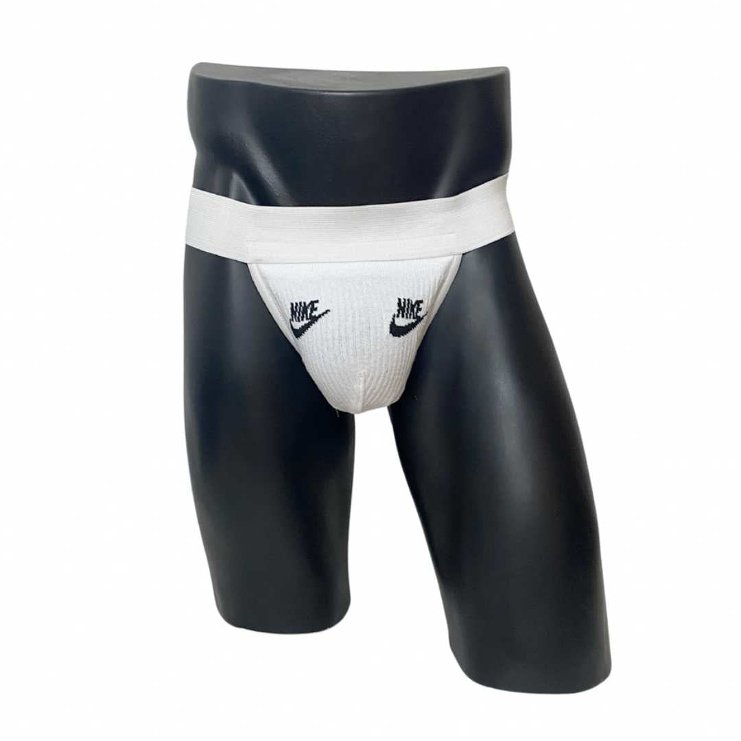 JUST DO IT SOCKS WHITE JOCKSTRAP 2.0 BY SNEAKERMASK