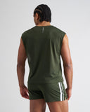 TEAMM8 S.S.C. Muscle Tank - Forest Green
