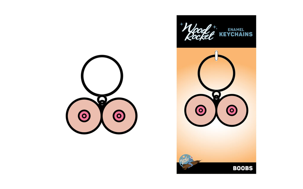 Boobs Keychain