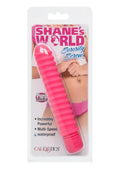 Shane's World Sorority Screw Silicone Vibrator - Pink