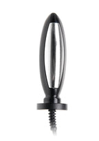 Fetish Fantasy Series Shock Therapy Pleasure Probe with Power Unit - Black and Silver