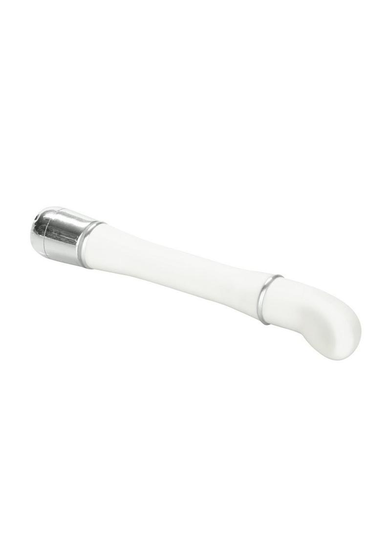 Hard Vibes Lulu Satin Scoop Vibrator - White