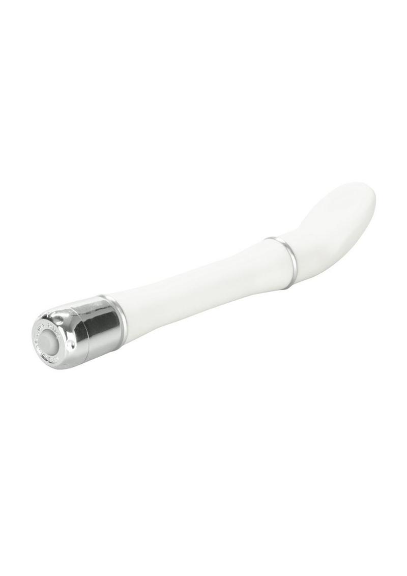 Hard Vibes Lulu Satin Scoop Vibrator - White