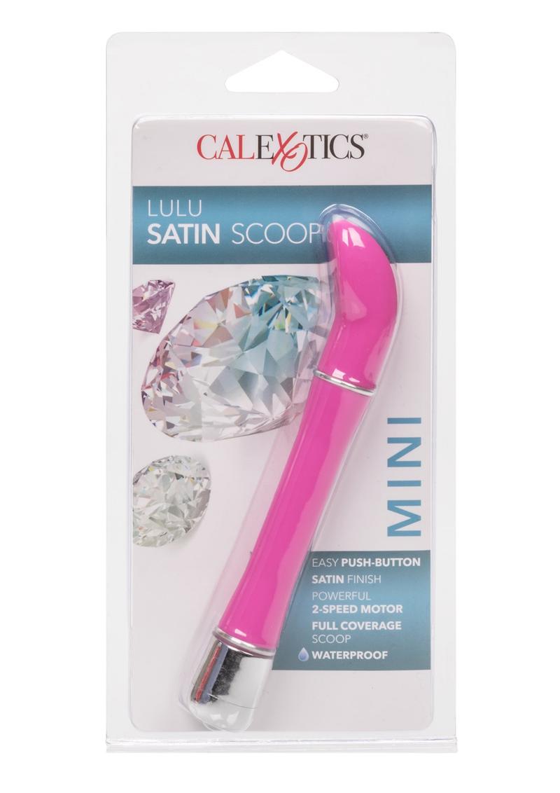 Hard Vibes Lulu Satin Scoop Vibrator - Pink