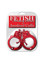 Fetish Fantasy Anodized Cuffs Red