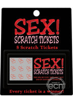 Sex! Scratch Tickets 8 Per Pack