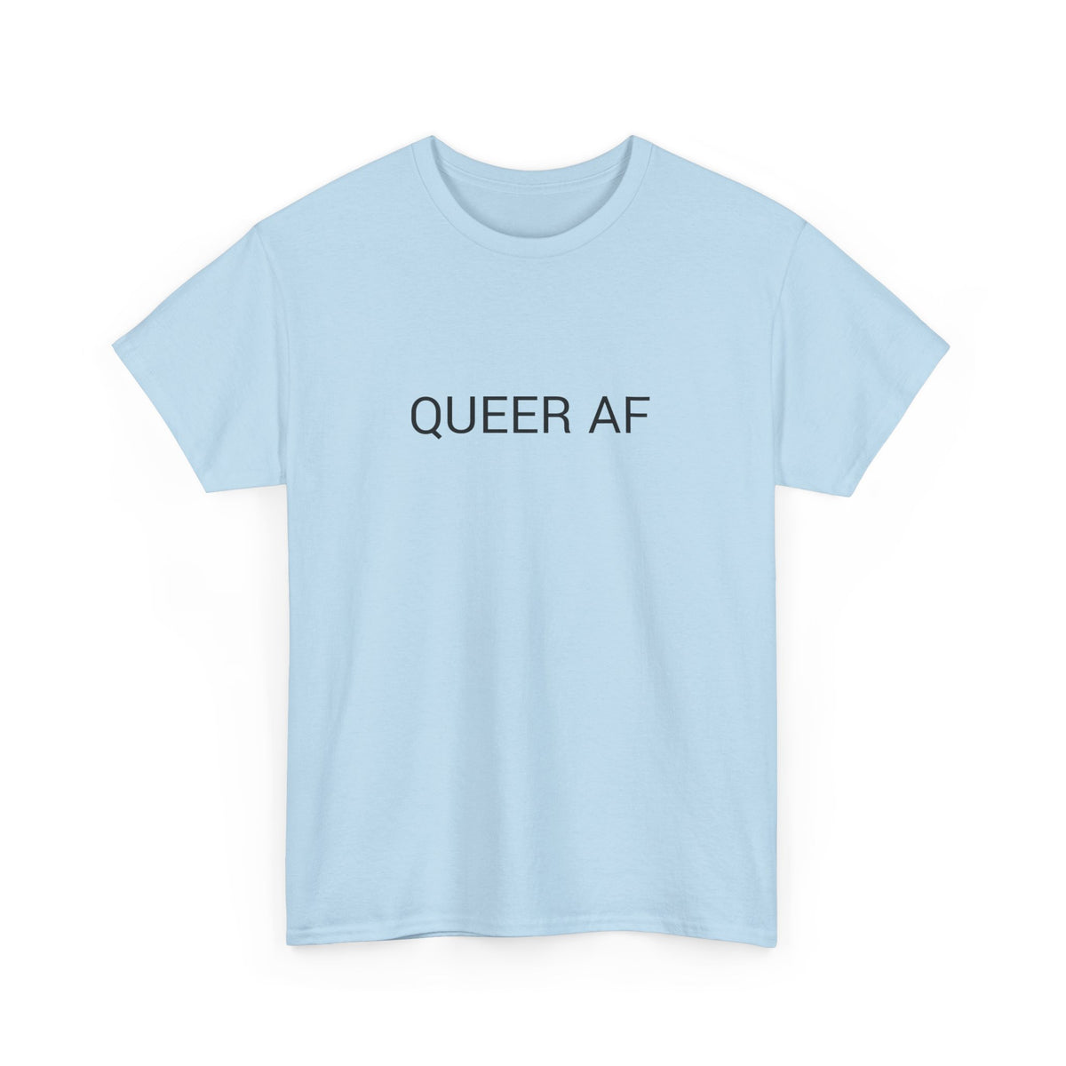 QUEER AF TEE BY CULTUREEDIT AVAILABLE IN 13 COLORS