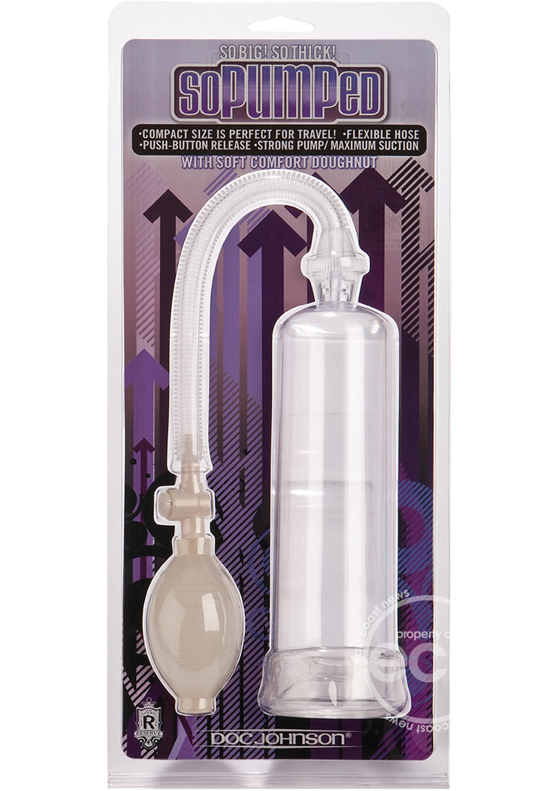 So Pumped Penis Pump - Clear