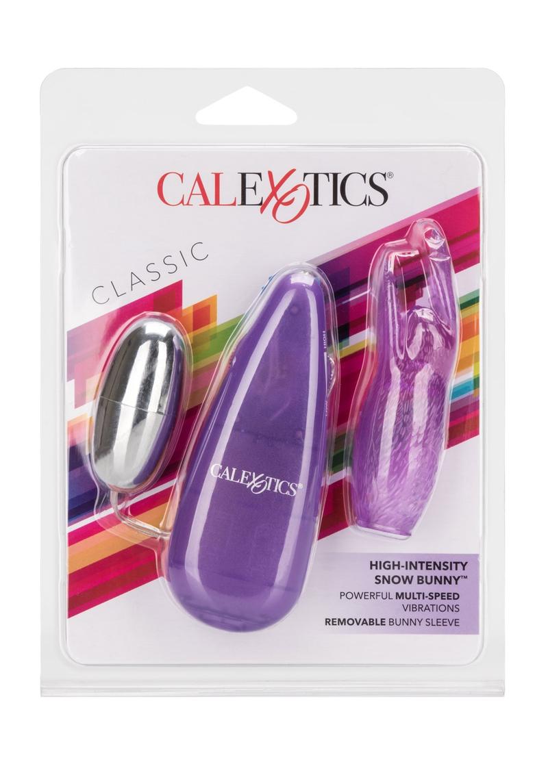 High Intensity Snow Bunny Bullet with Wired Remote Control - Purple