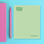It's Giving Attention Disorder - Snarky & Colorful Notepad